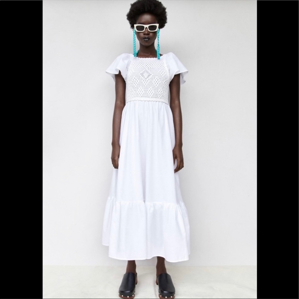 NWT White Zara XS Dress